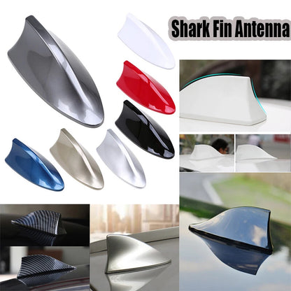 Universal Multi-Color Shark Fin Roof Car Antenna Cover for Auto Radio