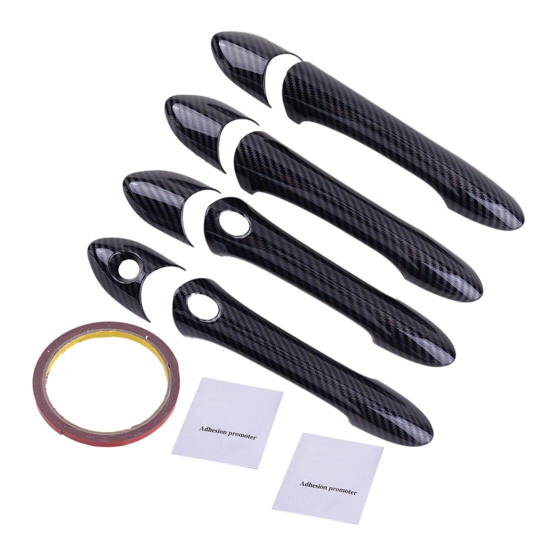 Carbon Fiber ABS Exterior Door Handle Cover Trim for Hyundai Sonata (2011-2014)