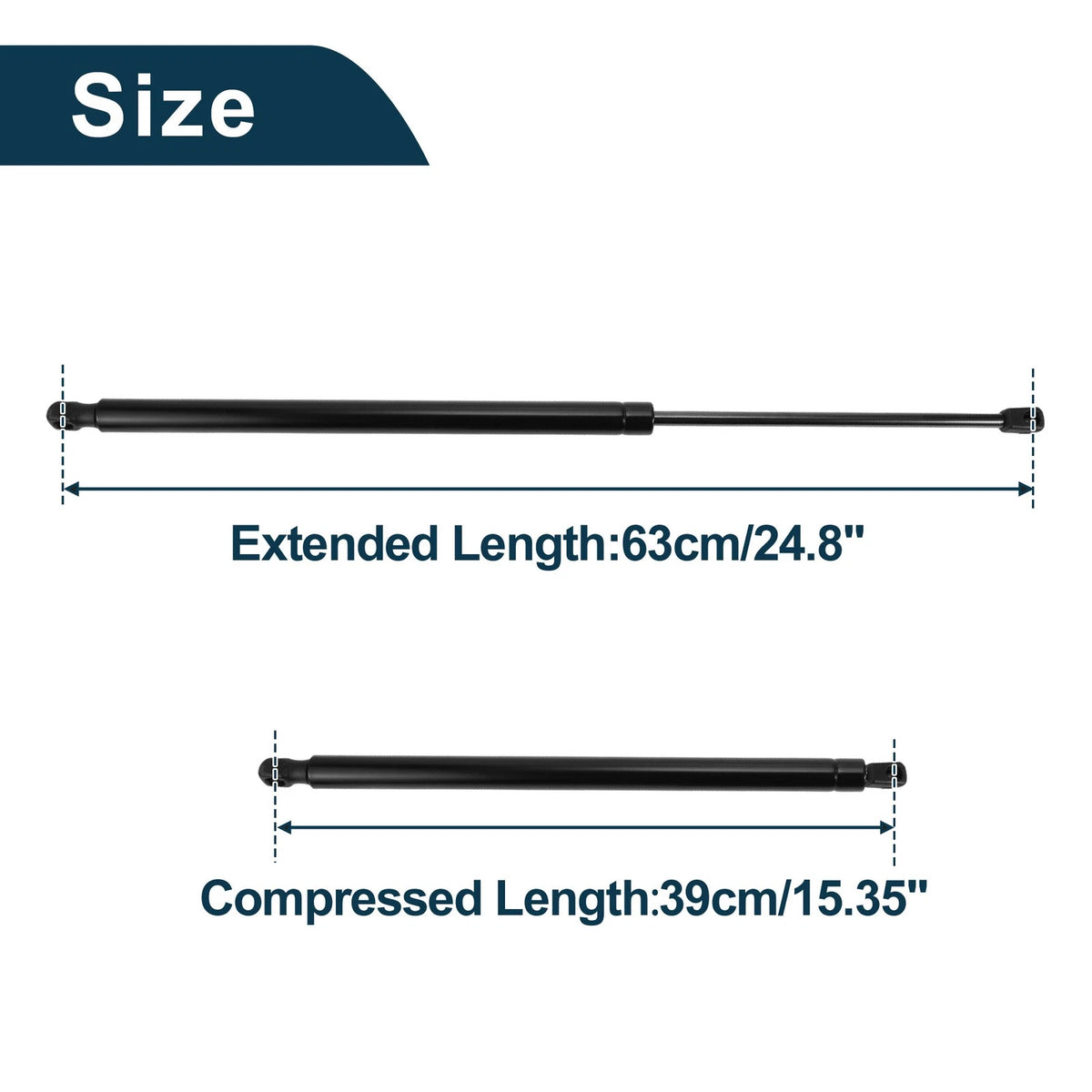 Rear Hatch Lift Supports for Toyota Sienna Mini Cargo Van (2011-2023)