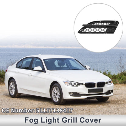 Front Left Fog Light Grill for BMW 335i (2008-2012) - 1 x Quality Replacement