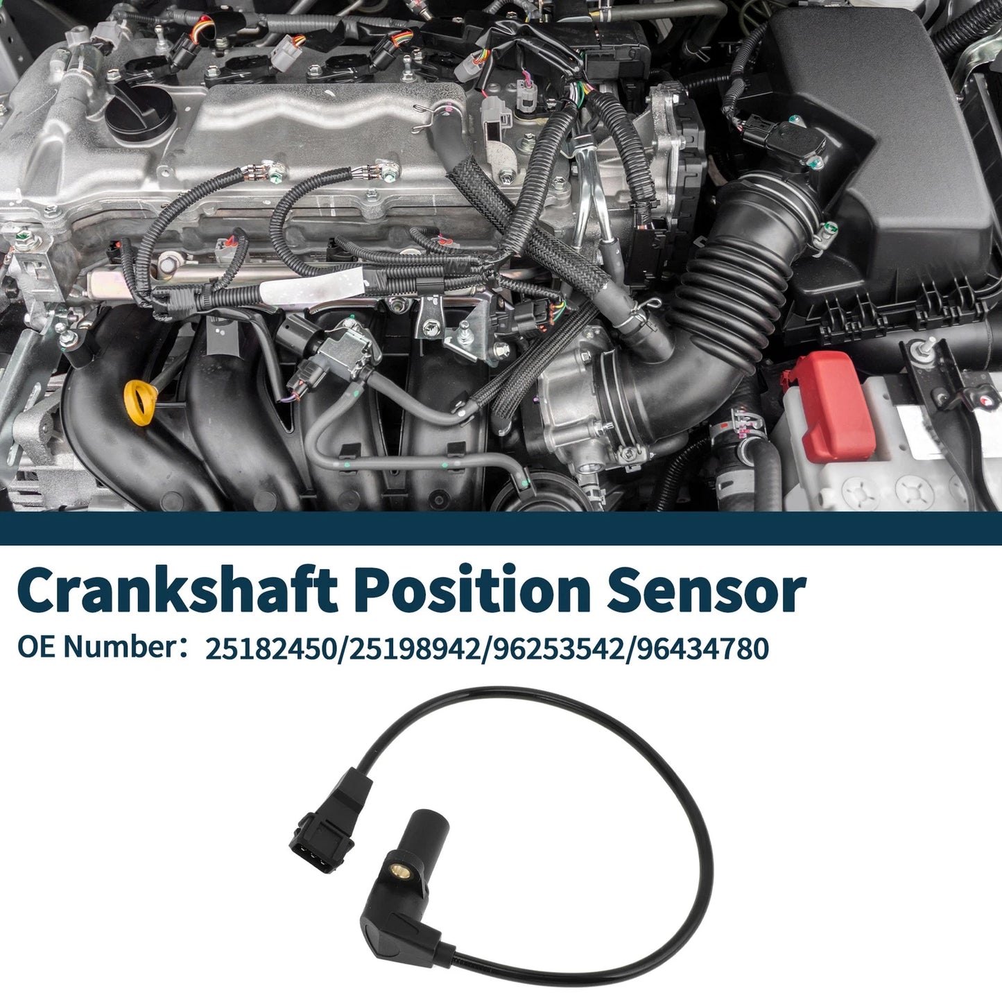 Crankshaft Position Sensor for Chevrolet Aveo 1.6 (2004-2006)