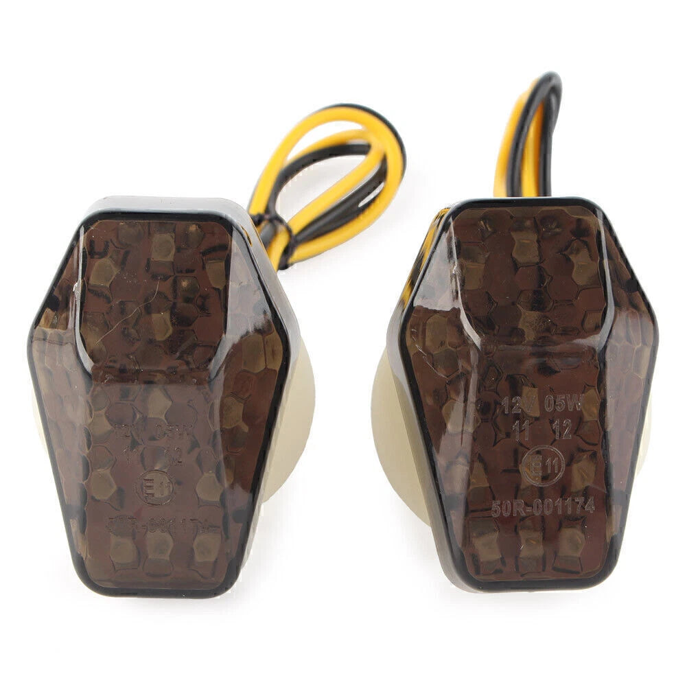 LED Turn Signal Light Indicators Amber for Suzuki GSXR600 750 1000 SV650 (2001-2023)