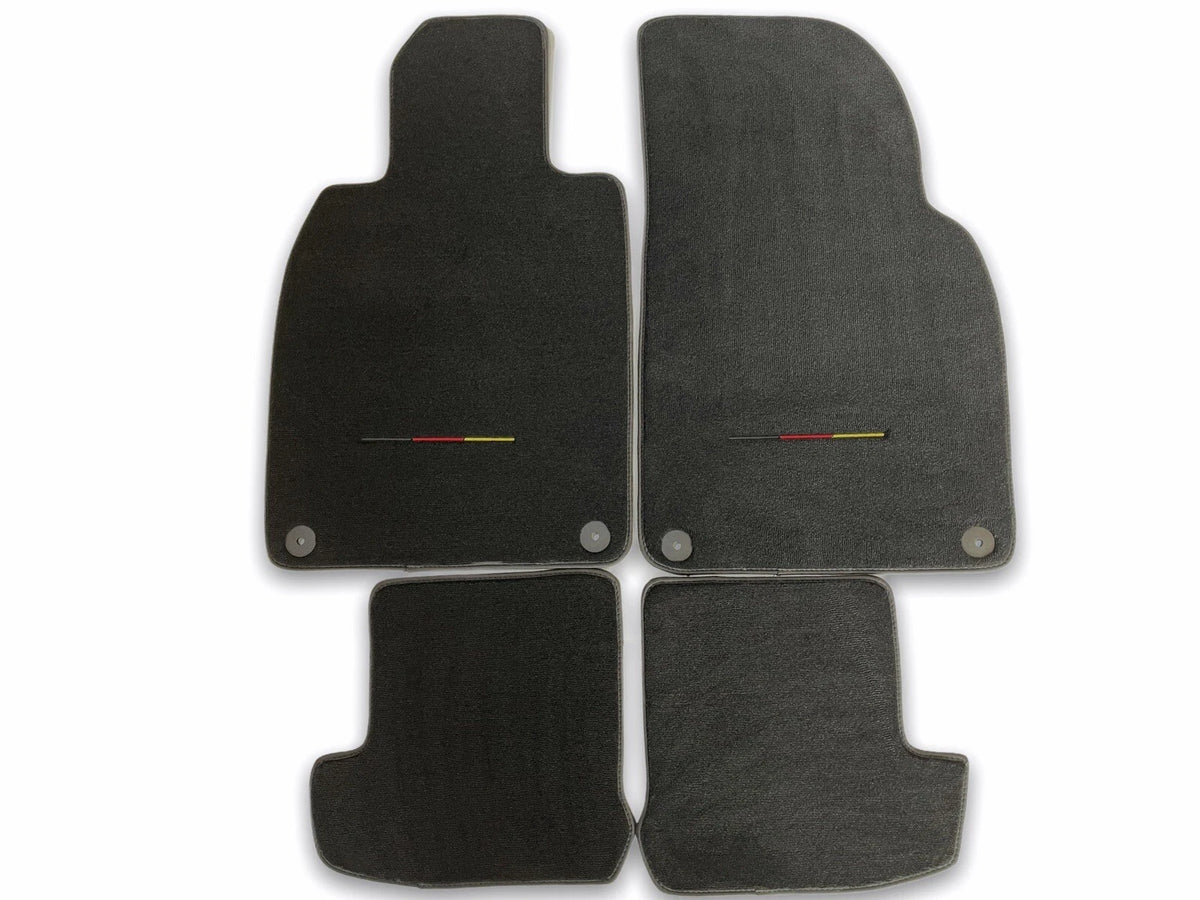 Floor Mats for Audi A4 B6 2-Door Convertible 2002-2006 - Carpet AutoWin