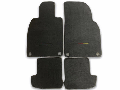 Floor Mats for Audi A4 B6 2-Door Convertible 2002-2006 - Carpet AutoWin