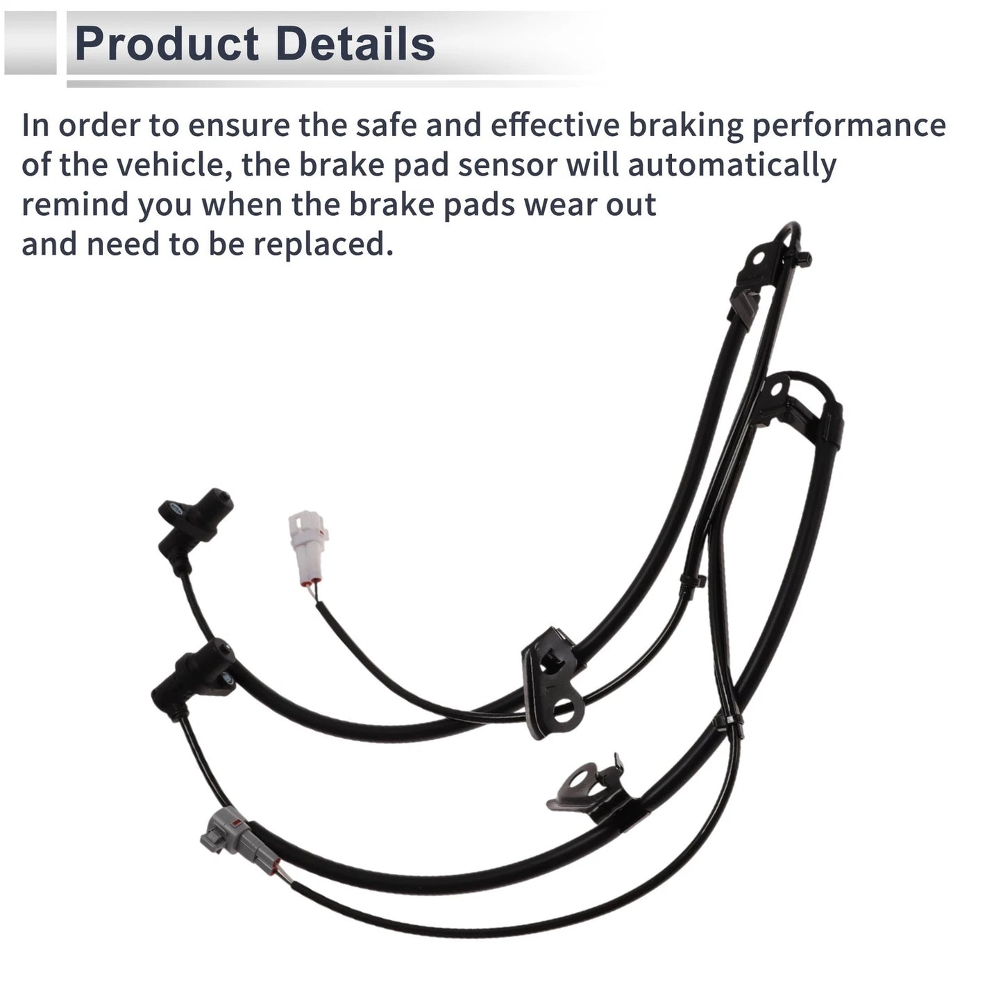 Front Wheel Brake Pad Wear Sensor for Toyota Prius (2004-2009)