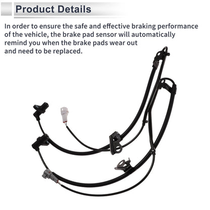 Front Wheel Brake Pad Wear Sensor for Toyota Prius (2004-2009)