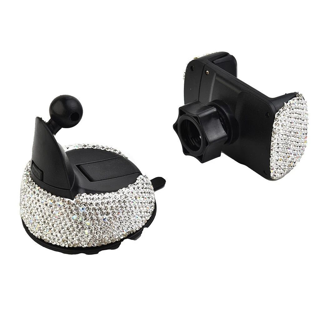 Car Phone Holder Dashboard Stand with Adjustable Clamp for All Makes