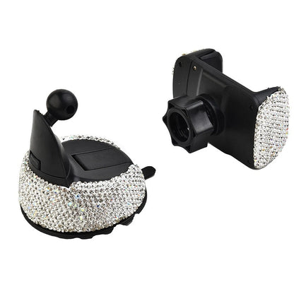 Car Phone Holder Dashboard Stand with Adjustable Clamp for All Makes