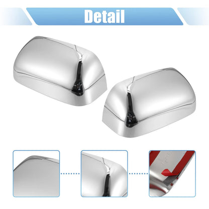 Chrome Mirror Cover Cap for Dodge Ram 3500/2500/1500 (2002-2008)