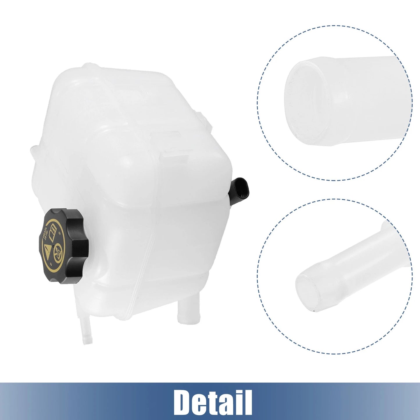 Coolant Radiator Reservoir Tank with Cap and Sensor for Chevrolet
