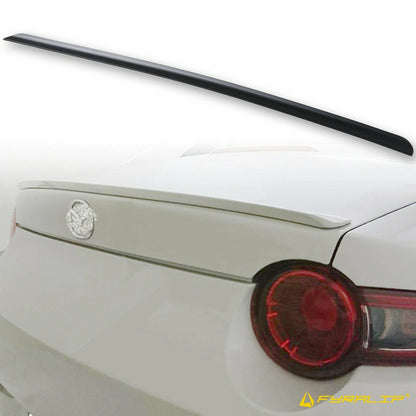 Y2 Matte Black Rear Boot Lip Spoiler for Mazda MX-5 Miata (2016-2023)