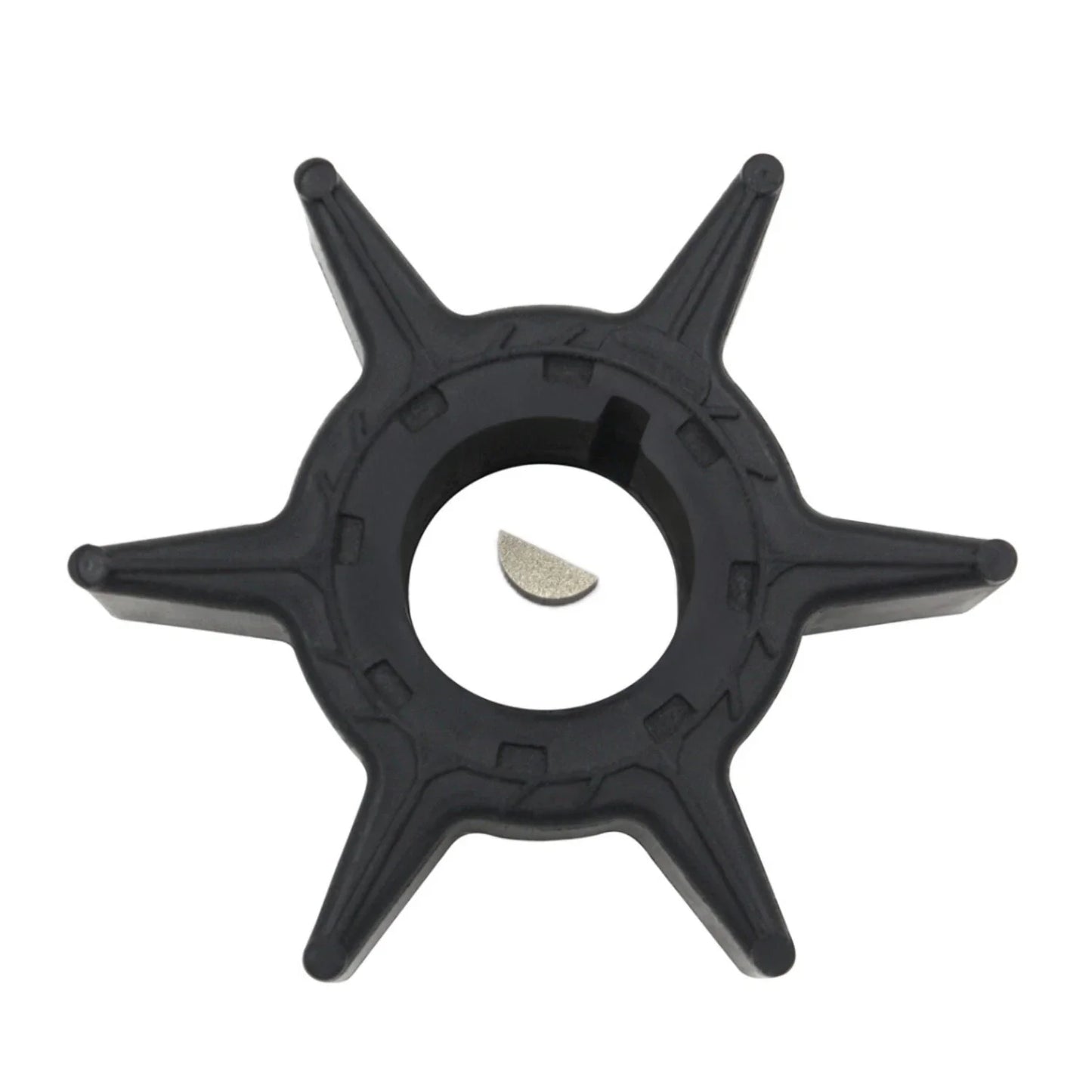 Yamaha 25-50HP 2-Stroke Outboard Water Pump Impeller & Key for F25/F30/F40/F50