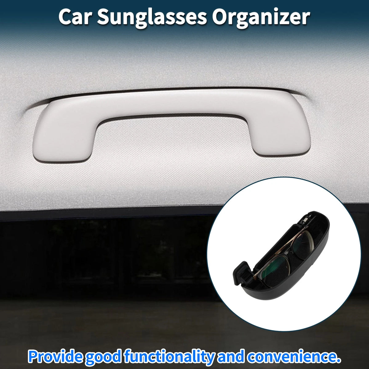 Sunglasses Case for Ford Focus MK4 ST 2018-2025 Eyeglasses Holder Storage Box