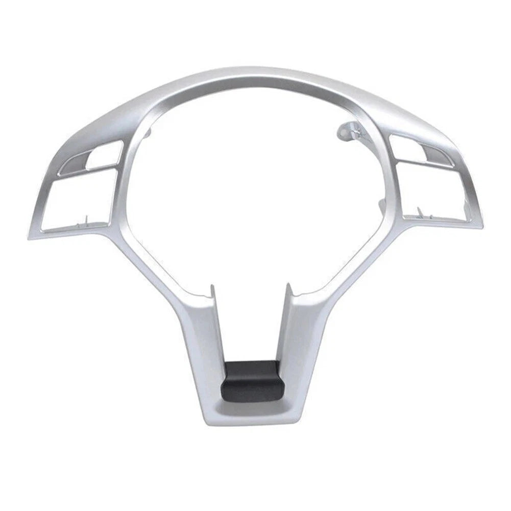 Steering Wheel Trim Cover in Silver for Mercedes-Benz C218 CLS Coupe