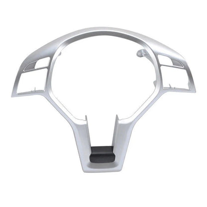 Steering Wheel Trim Cover in Silver for Mercedes-Benz C218 CLS Coupe