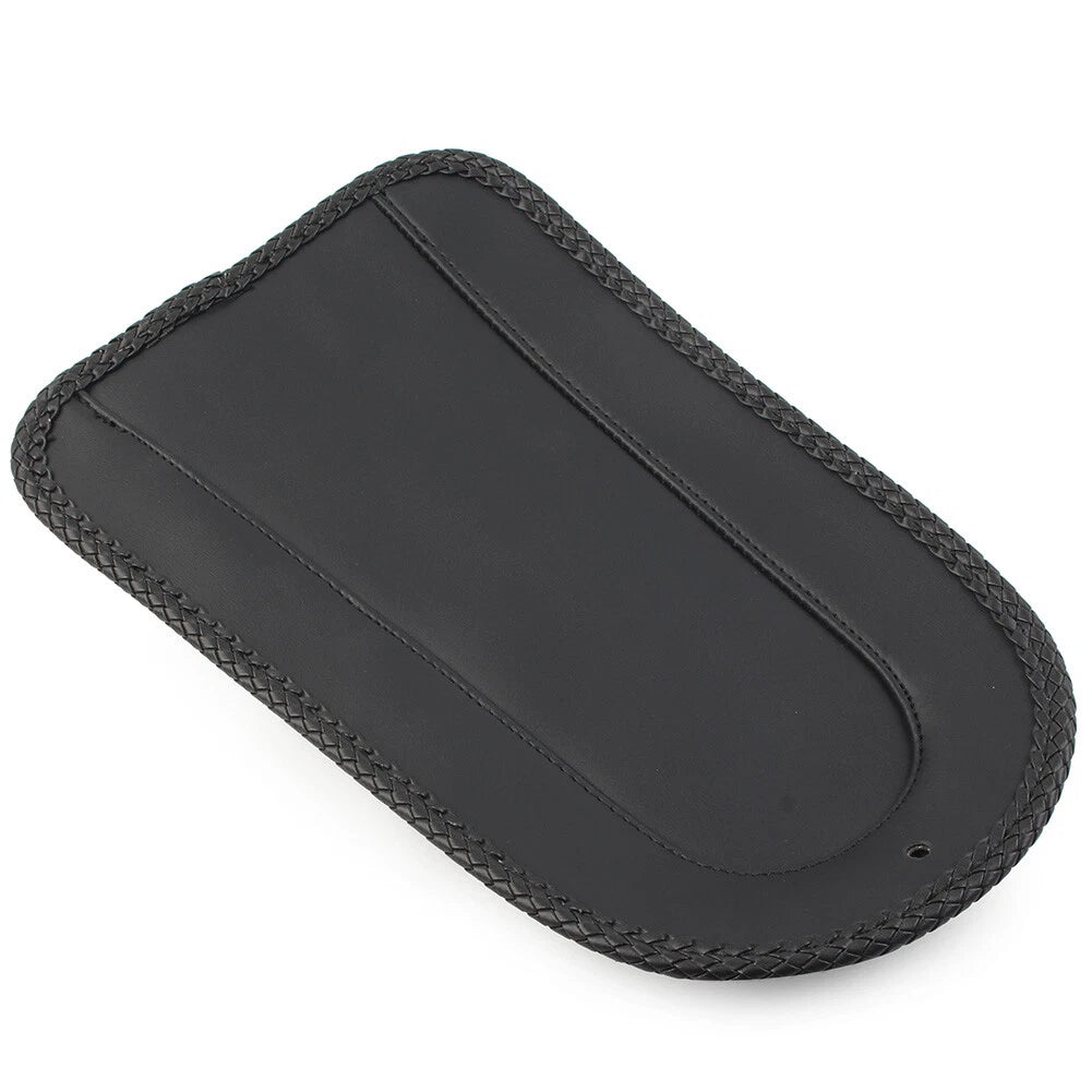BLK PU Leather Rear Fender Bib Solo Seat for Honda VTX1800R VTX1300S (2002-2009)