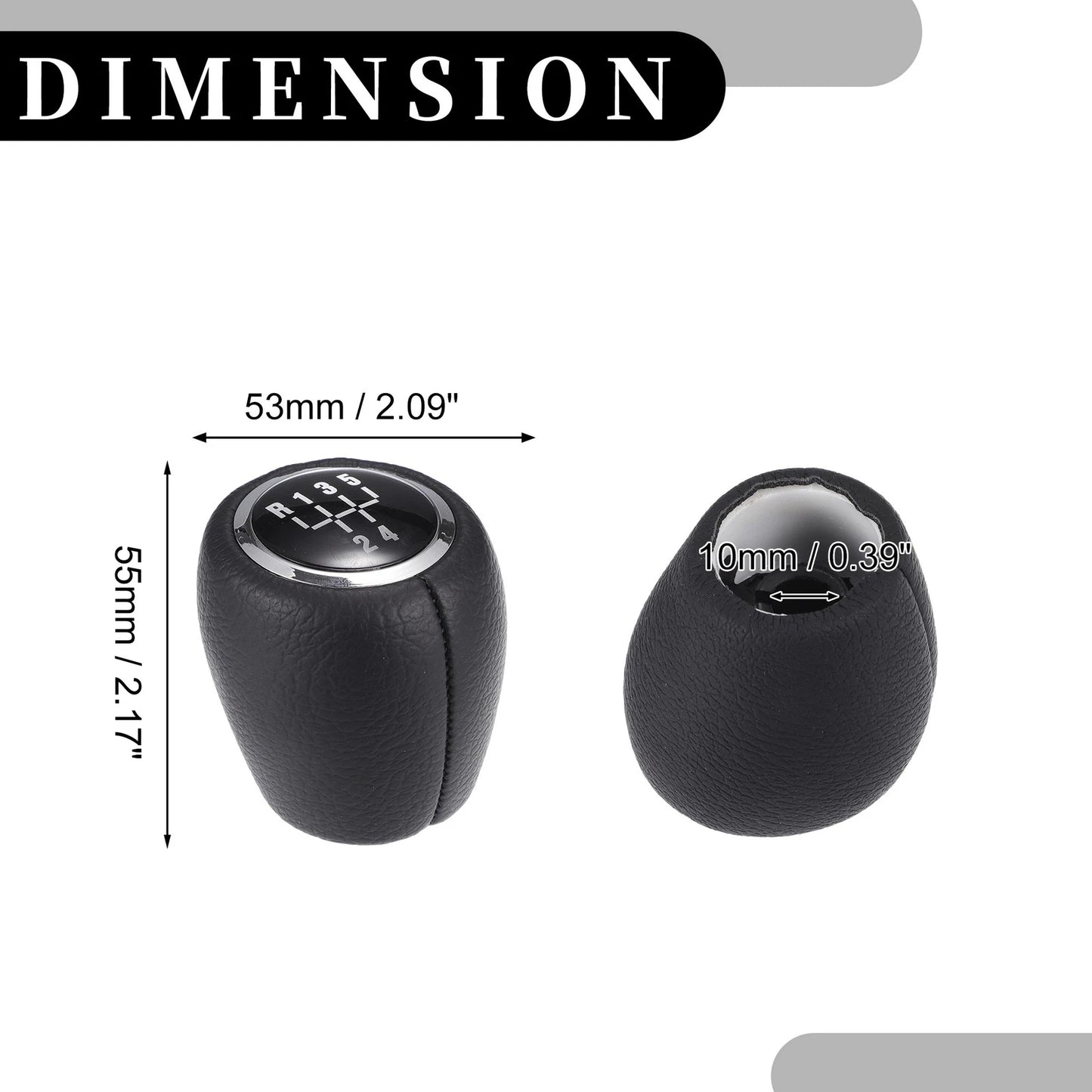 5-Speed Manual Gear Shifter Knob for Chevrolet Cruze (2008 - 2012)
