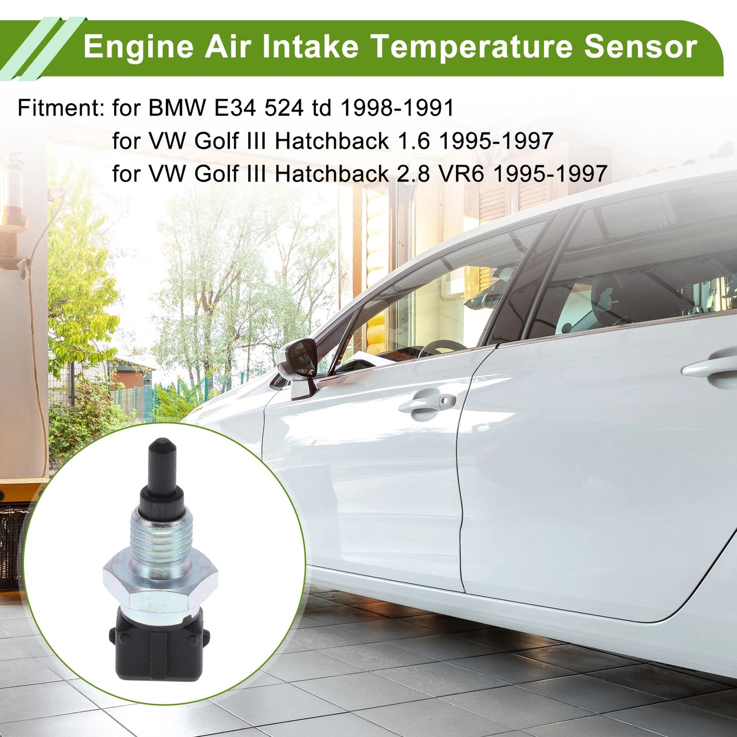 Air Charge Temperature Sensor for BMW E34 524td (1991-1998) - 1 Pc