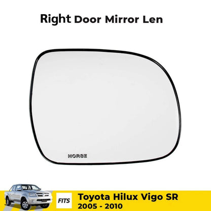 Right Side Mirror Lens Glass Fits Toyota Hilux Vigo SR5 KUN16 GGN15R V6 2005-10