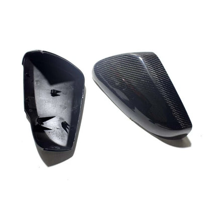 Replace Carbon Fiber Wing Side Mirror Cover Shell For Cadillac CT6 2016-2020