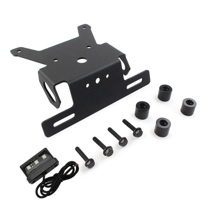 Rear License Plate Holder Frame with Light for Suzuki SV650 (2016-2021)