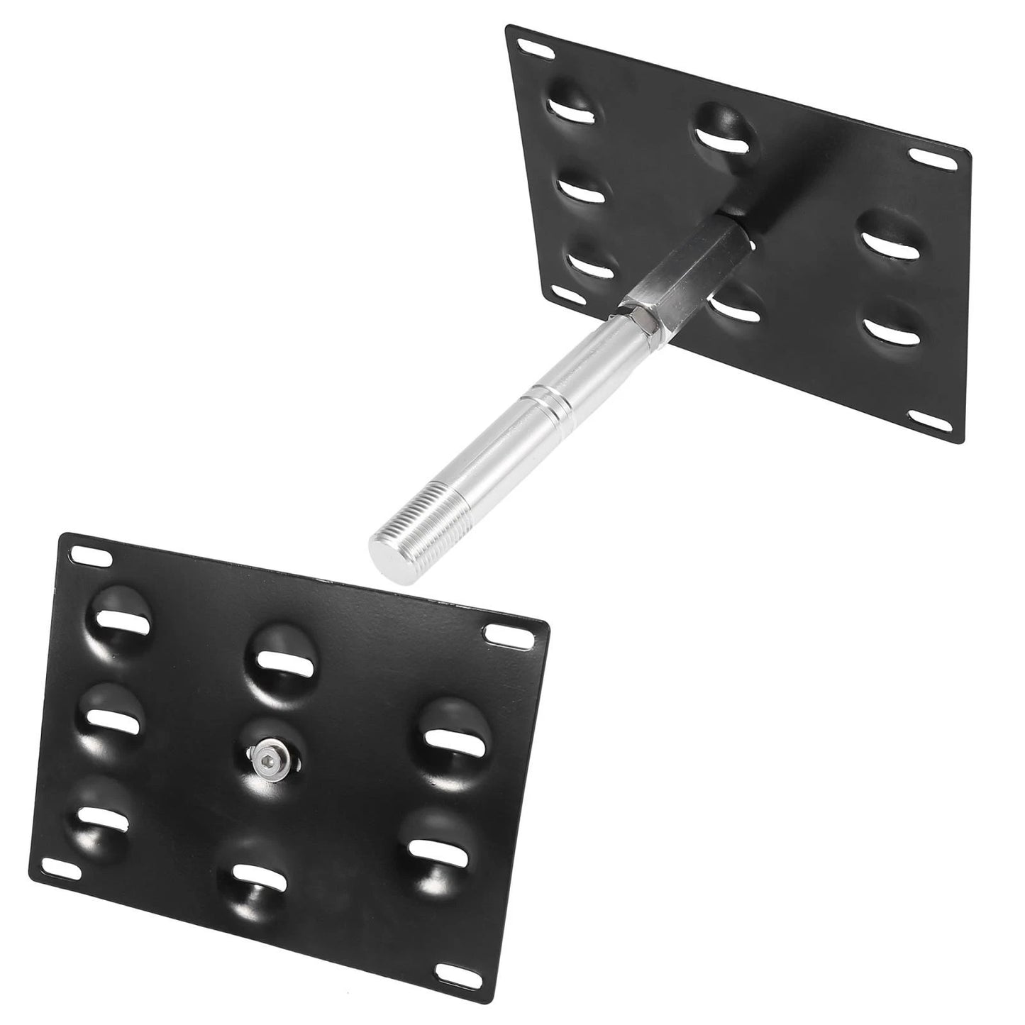 Front Bumper Tow Hook License Plate Mount Bracket for Toyota