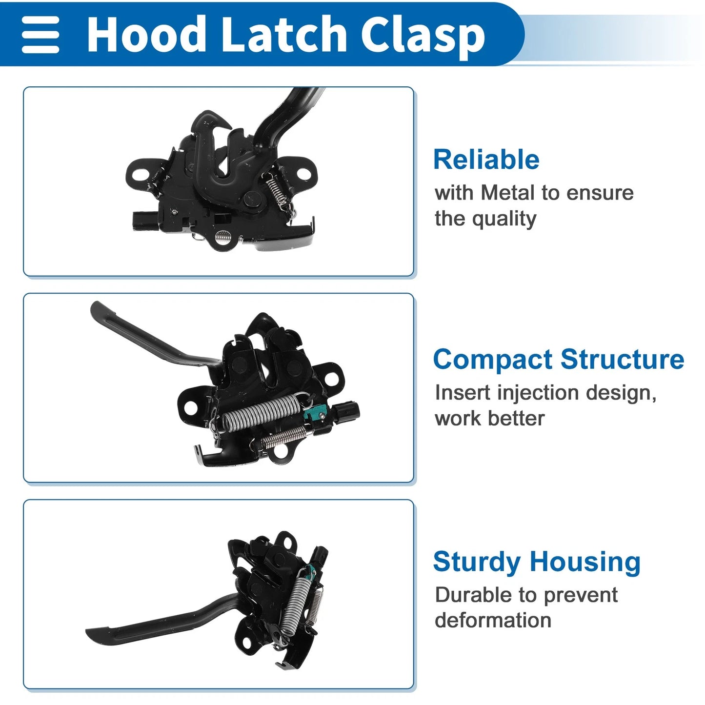 Bonnet Latch Assembly for Toyota EZ 2011-2016 (2011-2016)