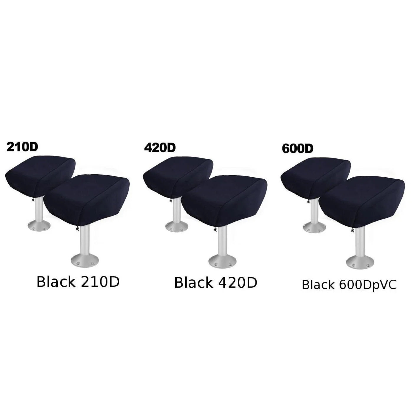 Durable 210D 420D 600D Oxford Boat Seat Cover for Outdoor Seat Protection