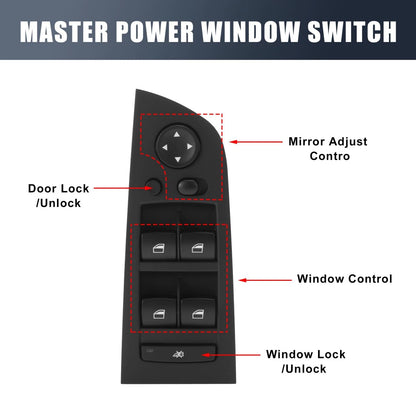 Driver Side Power Window Switch for BMW 328i (2007-2011)