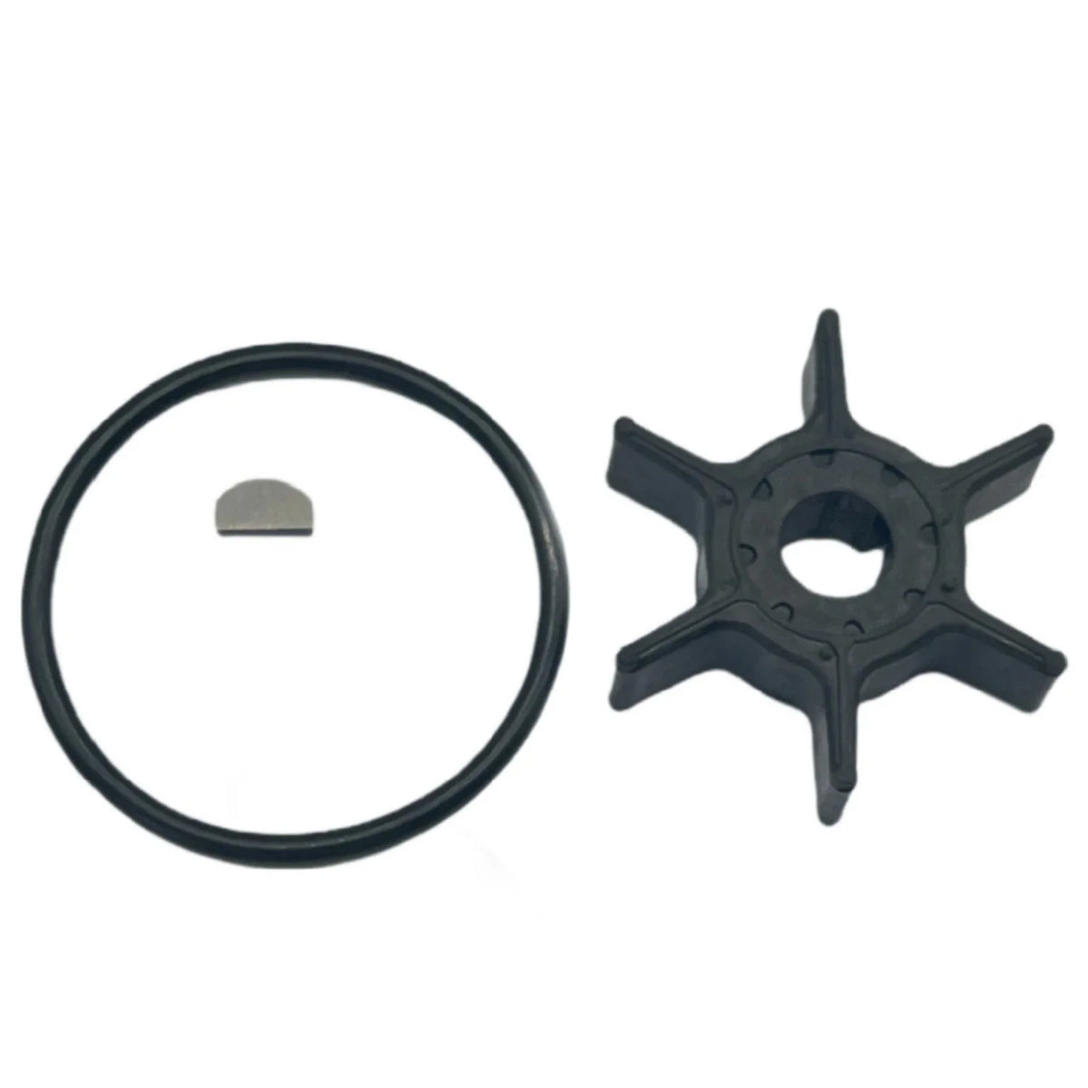 Yamaha 4-Stroke 6-9.9HP Outboard Water Pump Impeller & Key for F6/F8/F9.9