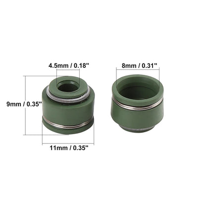 40pcs Intake Exhaust Valve Oil Seal for CG-125