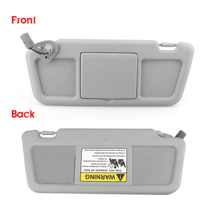 Gray Sun Visor Left Driver Side for Mazda RX-8 (2004-2011)