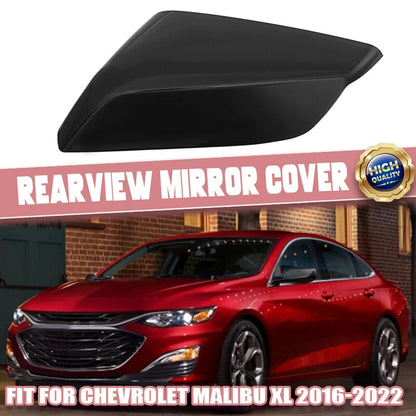 Black Left Driver Side Mirror Cover for 2016-2020 Chevrolet Malibu