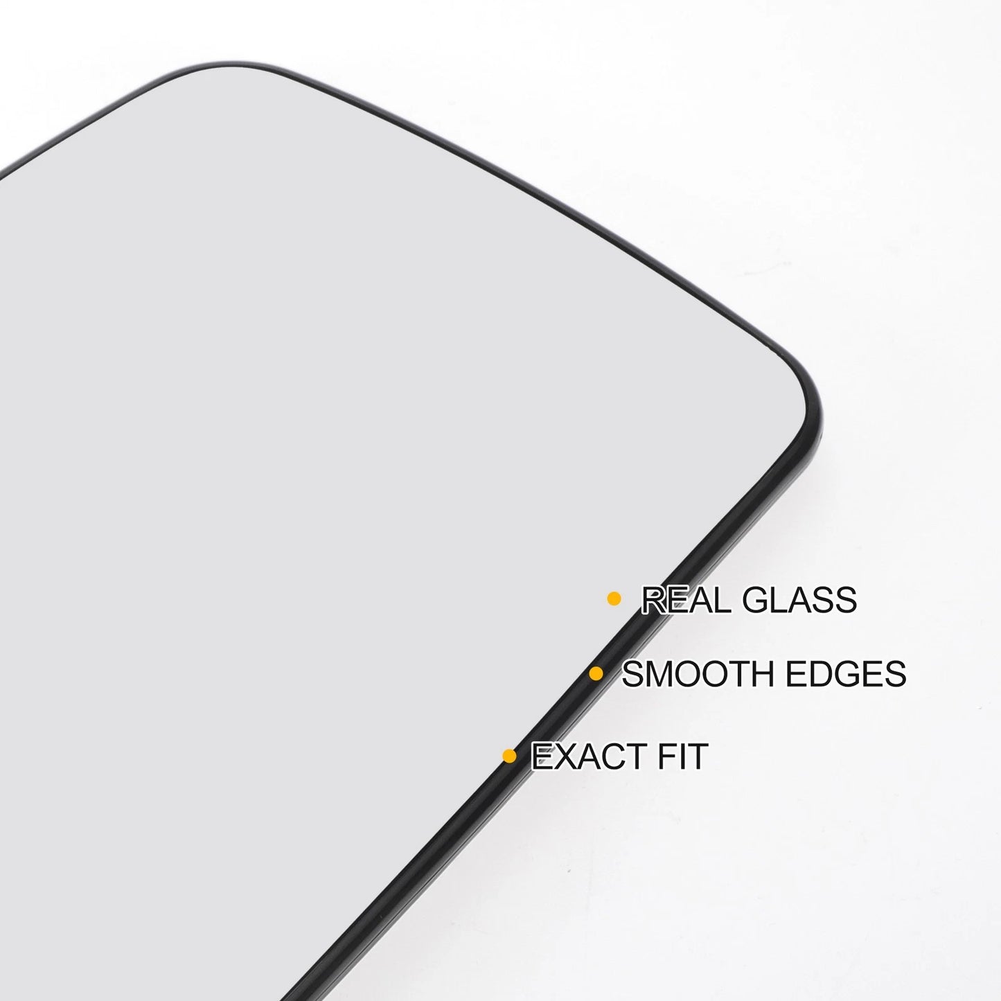 White Right Upper Side Mirror Glass for Ford Transit MK6 (2000-2006)