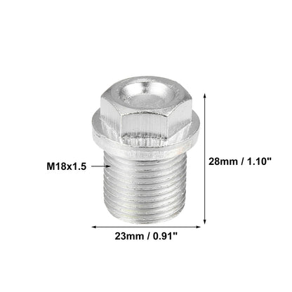 M18x1.5 Oil Drain Plug Set with Washer for Volvo S60 (2001-2010)