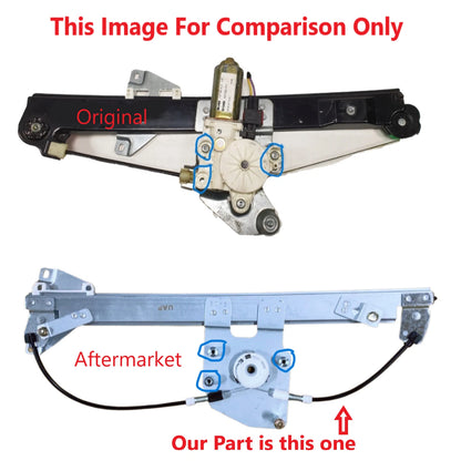 Rear Left Window Regulator for Saab 9-3 YS3F (2003-2012)