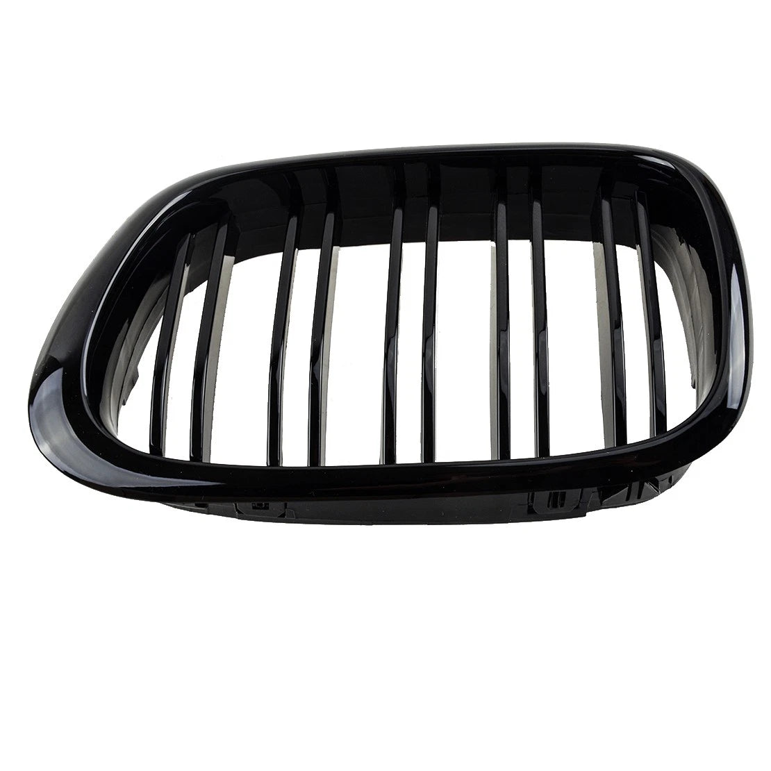 Gloss Black Front Bumper Kidney Grille for BMW 5 Series E39 (1996-2003)