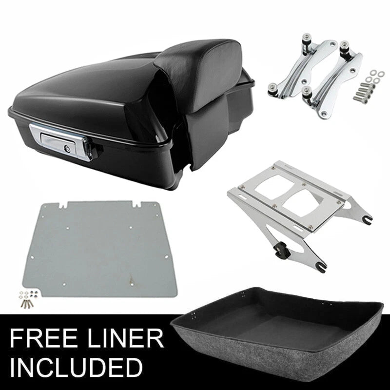Trunk Luggage Pad Mount Docking Plate for Harley Road Glide (2014-2025)