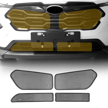 Insect Net Cover Black Stainless Steel 4Pcs for Subaru Crosstrek (2024–2024)