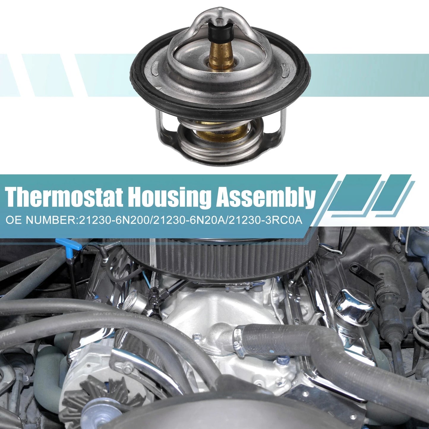 Coolant Thermostat Housing Assembly for Nissan Rogue (2008-2015)