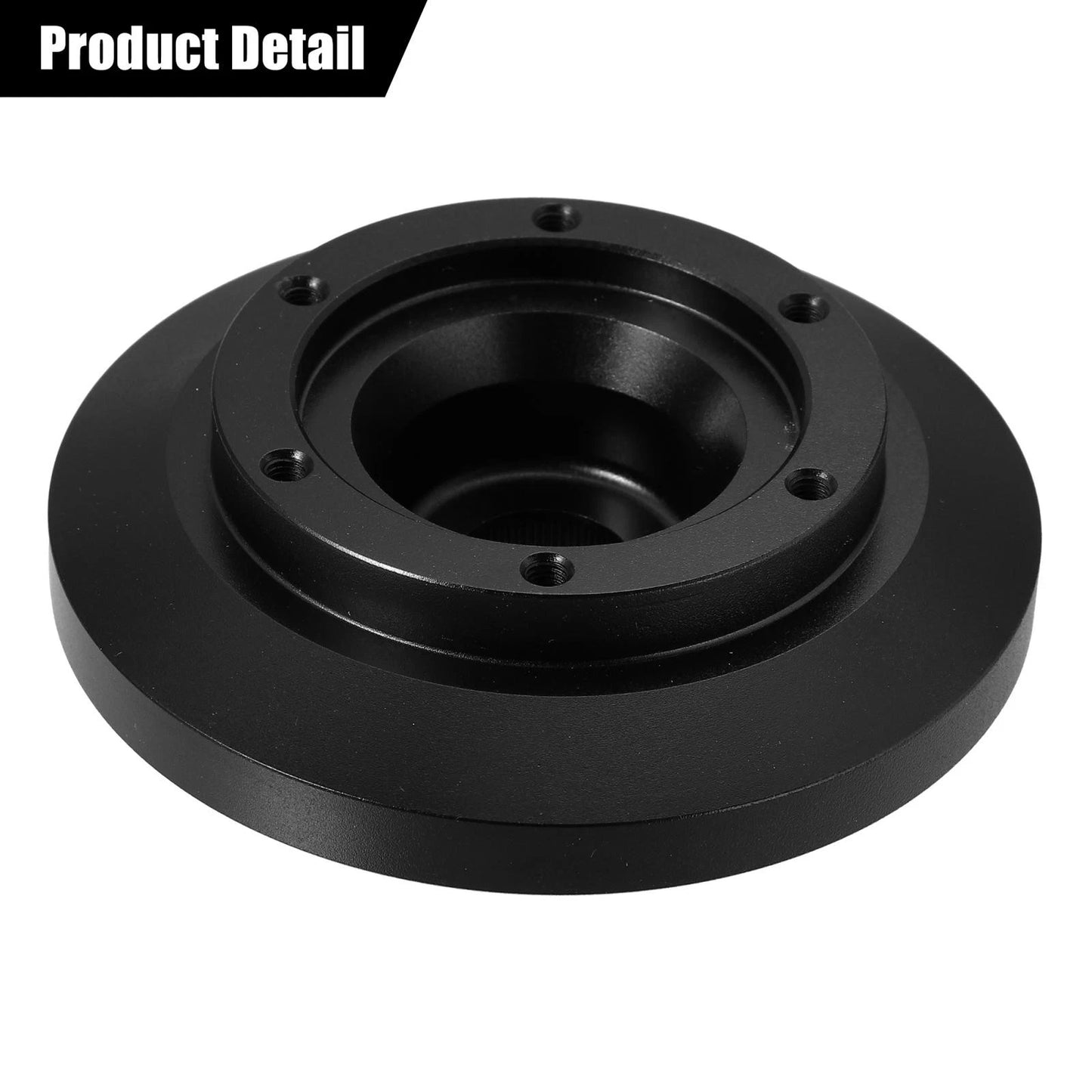 6 Hole Hub Adapter Black for BMW M3 Z4 E90 Mini Cooper