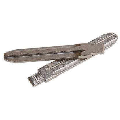 5pc Metal Flip Key Blank Replacement for Toyota Car