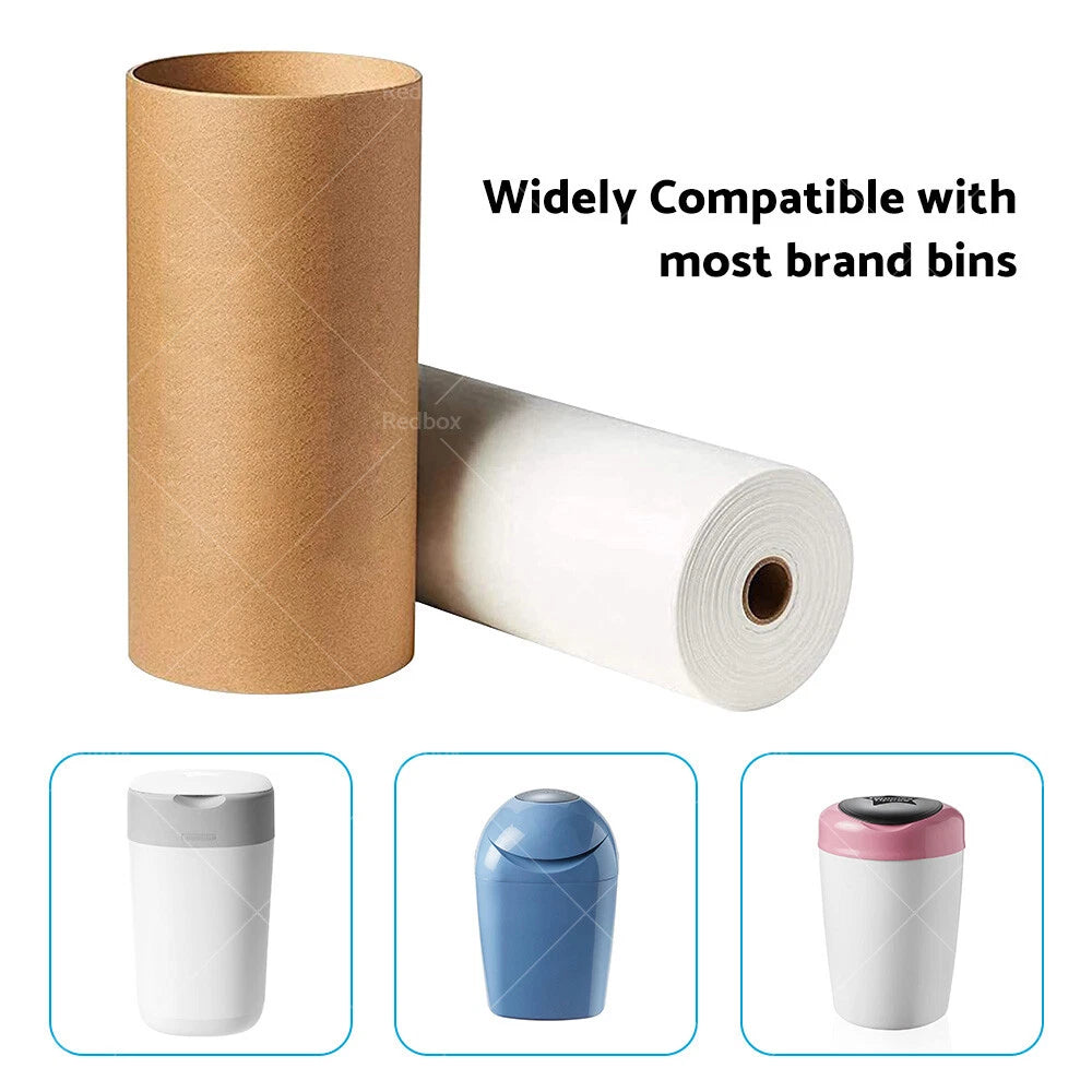 Nappy Bin Refill Kit for Tommee Tippee Sangenic (400m)