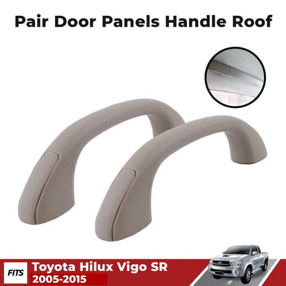 Interior Roof Handle Grab Grip Cream Fits Toyota Hilux Vigo SR5 Kun Pickup 05-15