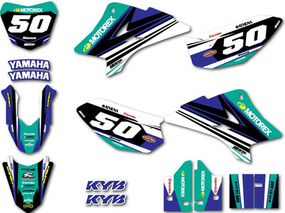 Custom Graphics Full Kit for Yamaha TTR 50 (2006-2023) Stri Style Stickers