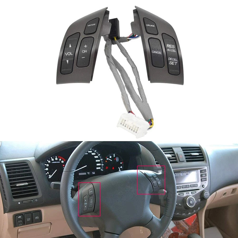 Steering Wheel Cruise Volume Control Switch for Honda Accord Odyssey (2003-2012)