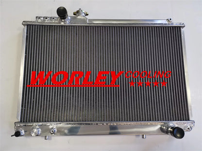 44mm Aluminum Radiator for Toyota Supra Soarer MK3 (1986-1992)