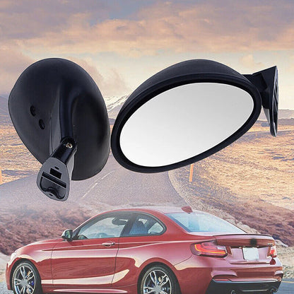 2 x Universal Car Auto Rear Side View Mirror Assembly for Various Models