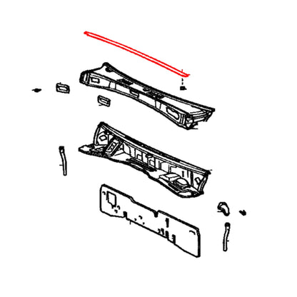 Bonnetto Cowl Weatherstrip for Toyota Land Cruiser BJ60 FJ62 HJ61 1980-1992