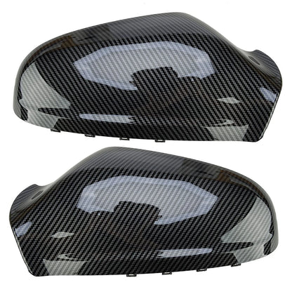 Carbon Fiber Wing Mirror Cover Caps for Opel Vauxhall Astra (2004-2010)